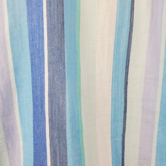 NWT Shades of Blue Off The Shoulder Top - Picture 3 of 6